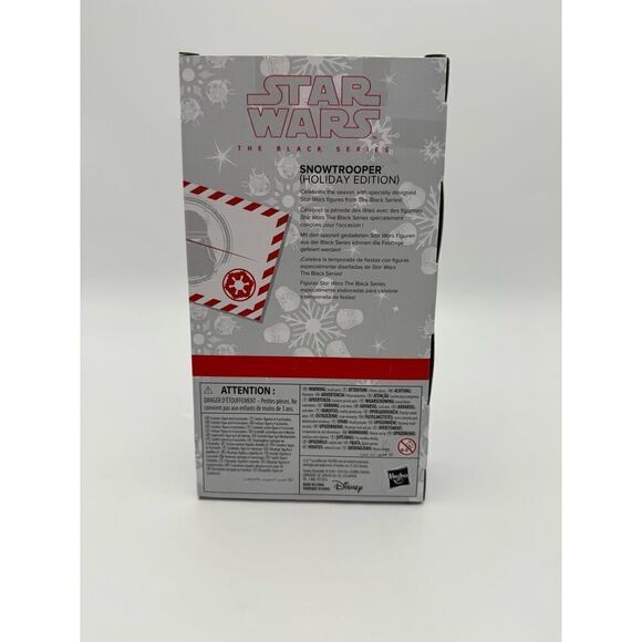 STAR WARS BLACK SERIES SNOWTROOPER HOLIDAY EDITION 2023 HASBRO FIGURE BRAND NEW - Picture 3 of 5